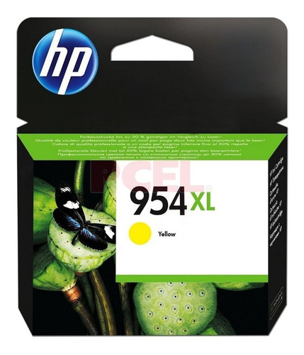 Cartucho de Tinta Amarilla 954XL HP Officejet PRO 8210/PRO 8216/8218/PRO 7740/PRO 8710/PRO 8720/PRO 8730/PRO 8740