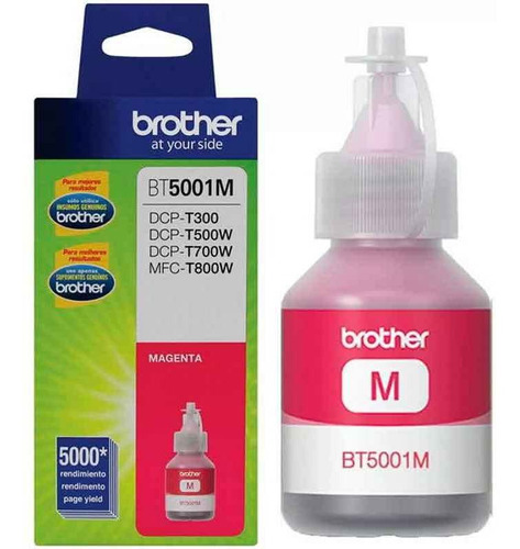 Botella de Tinta Magenta Brother DCP-T500W/DCP-T520W/DCP-T700W/MFC-T800W