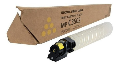 Cartucho de Tóner Amarillo Ricoh MP C3002/ MP C3502