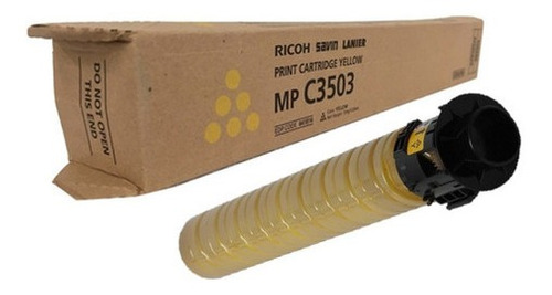 Cartucho de Tóner Amarillo Ricoh MP C3503/MP C3503/ MP C3504/MP C3003