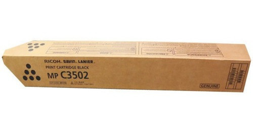 **842481**Cartucho de Tóner Negro Ricoh MP C3002/MP C3502