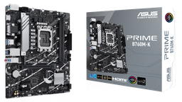 [PRIME-B760M-K] Tarjeta Madre ASUS Intel B760 LGA 1700 MATX CON PCIE 4.0 PRIME-B760M-K