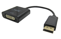 [CNV-DXU-0471] Convertidor Displayport Macho a DVI-D Hembra (Negro) Chipset 3361 marca XUE