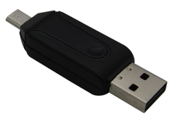 [CNV-LSD-1075] Convertidor Micro USB OTG a USB 2.0 Adapter SD Card Reader XUE®