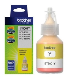[BT5001Y] Botella de Tinta Amarilla Brother DCP-T500W/DCP-T520W/DCP-T700W/MFC-T800W