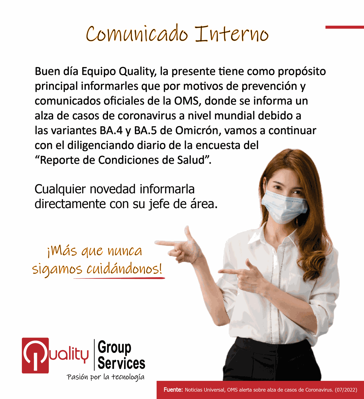 Seguridad y salud en el trabajo Quality 