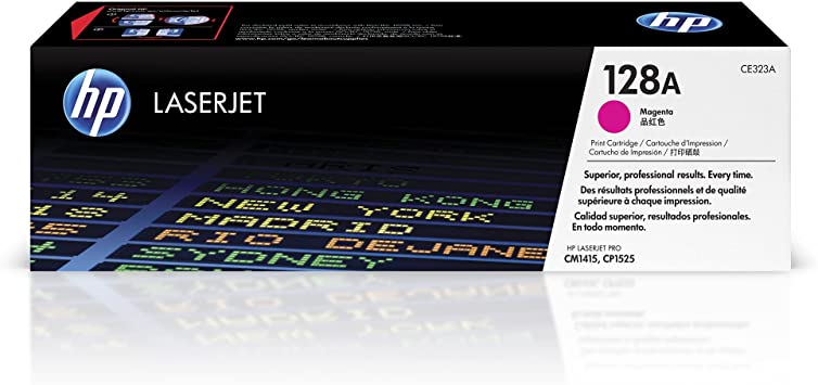 Cartucho de Tóner Magenta 128A HP Laserjet PRO CM1415/CP1525