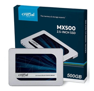 Disco de Estado Sólido Crucial 500GB MX500 Sata 2.5"