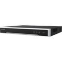 NVR 16 Canales HD 160MBPS 4K 2BAHIas/6TB110-220VAC H265+ METAL Hikvision