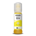 Botella de Tinta Amarilla Pigmentada T524 Epson Ecotank L15150