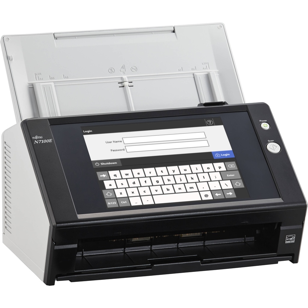 Escaner de Documentos de Red - Pantalla Tactil Fujitsu N7100E