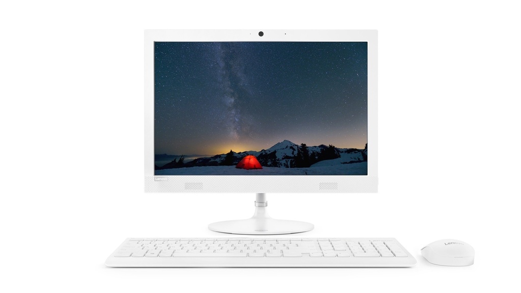 Computador All In One Lenovo 330 AMD A6 19.5" RAM 4G  D.D. 500 GB Blanco