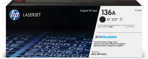 Cartucho de Tóner Negro 136A HP Laserjet M209/M211/M233/M234/M236