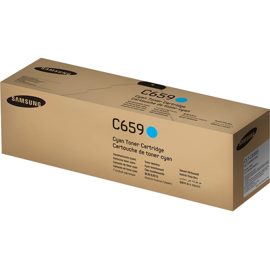 Cartucho de Tóner Cyan CLT-C659S Samsung CLX-8640ND/CLX-8650ND