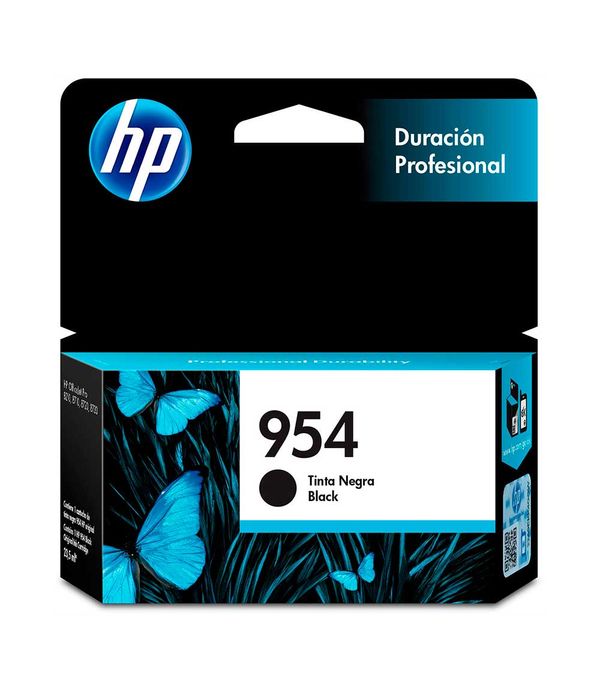 Cartucho de Tinta Negra 954 HP Officejet PRO 8210/PRO 8216/8218/PRO 7740/PRO 8710/PRO 8720/PRO 8730/PRO 8740