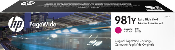Cartucho de Tinta Magenta 981Y HP PAGEWIde Enterprise 586DN/556DN