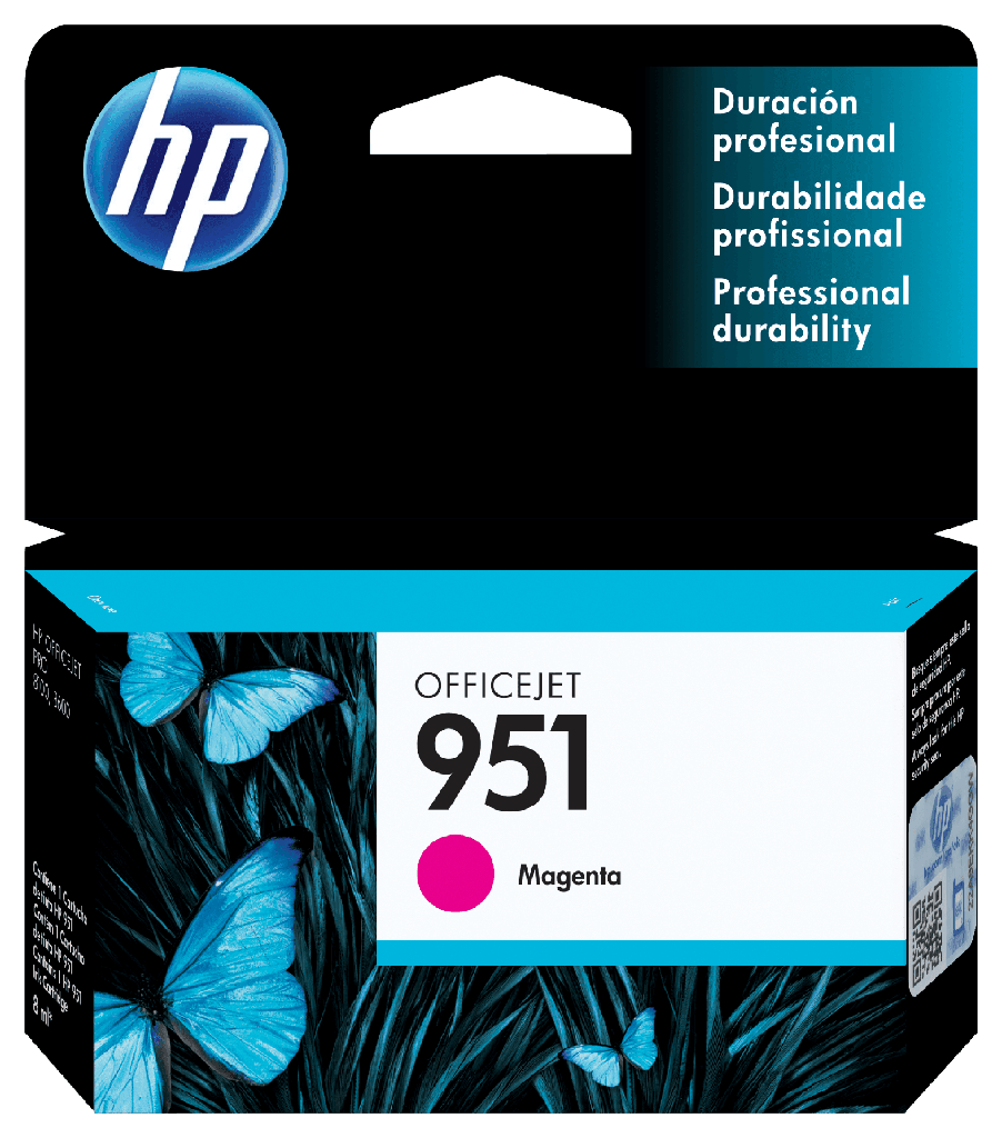Cartucho de Tinta Magenta 951 HP Officejet PRO 8100/PRO 8600
