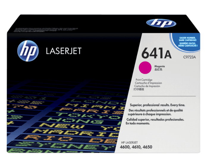 Cartucho de Tóner Magenta 641A HP Laserjet 4600/4650