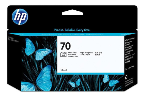 Cartucho de Tinta Negro Fotográfico 70 HP Z2100/Z3100/Z3200