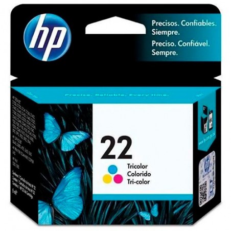 Cartucho de Tinta Tricolor 22 HP Designjet 3910/3920/3930