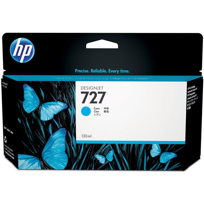 Cartucho de Tinta Cyan 727 HP Designjet T2530/T930
