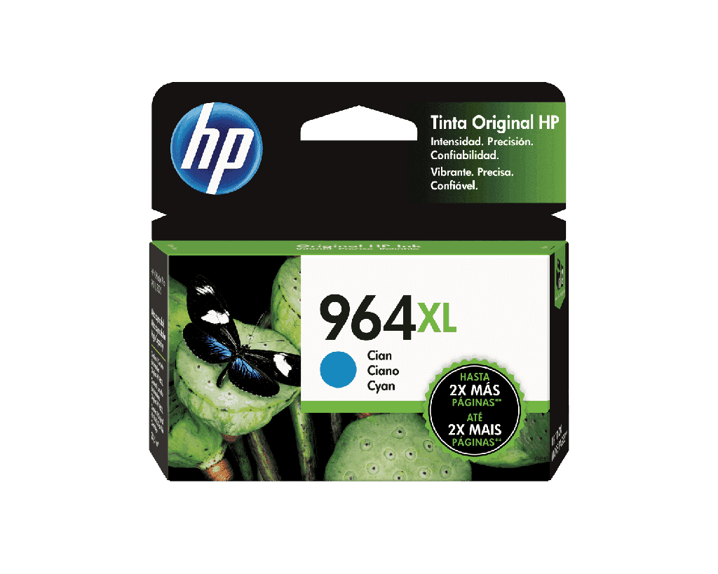 Cartucho de Tinta Cyan 964XL HP Officejet PRO 9010/PRO 9020