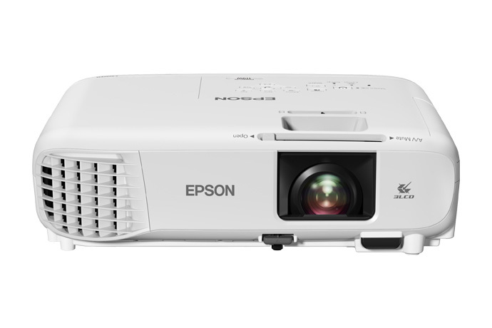 Video Proyector 3LCD 4.000 LUMENS EN Blanco Y color - Resolución WXGA Epson Powerlite 119W