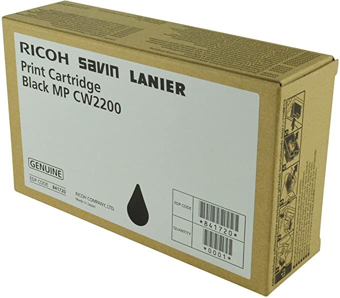 Cartucho de Tinta Negra Ricoh MP CW2200SP/MP CW2201SP