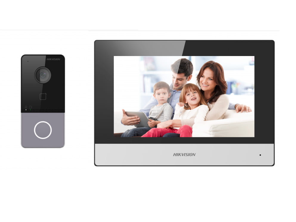 Kit de Videoportero IP para Villa o Casa Hikvision