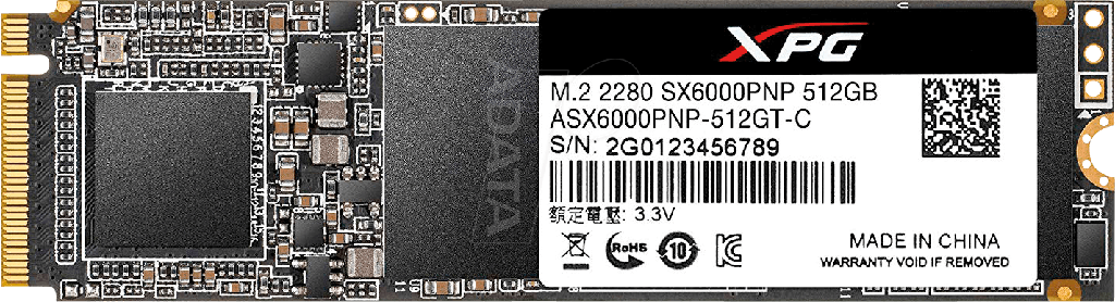 Disco de Estado Sólido Adata de 512G M.2 2280 Interno