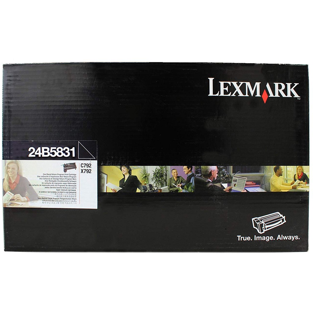 Cartucho de Tóner Negro Lexmark CS796
