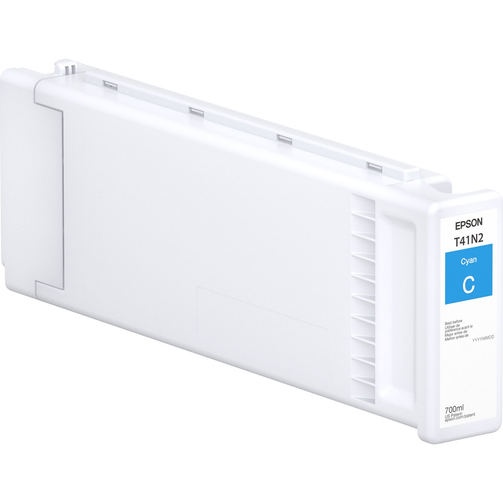 Cartucho de Tinta Ultrachrome XD2 Cyan 700ML T41N Epson Surecolor T5475/T5470M