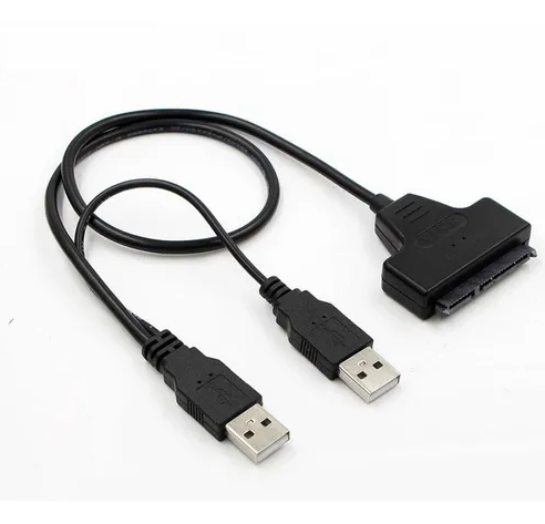 Cable convertidor Sata A USB 2.0 para DiscoS DuroS 2.5&quot;