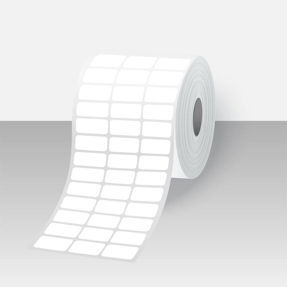 Rollo de 5000 Etiquetas Adhesivas de 3 Columnas 32MMX15MM