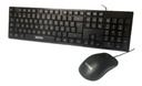Combo Teclado + Mouse Alámbrico USB DN-D5200 Negro Seisa
