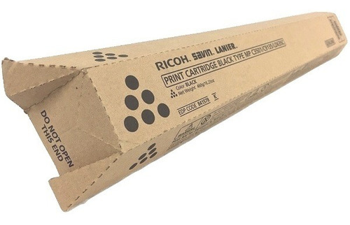**841578**Cartucho de Tóner Negro Ricoh MP C3001 MP C3501 MP C4001