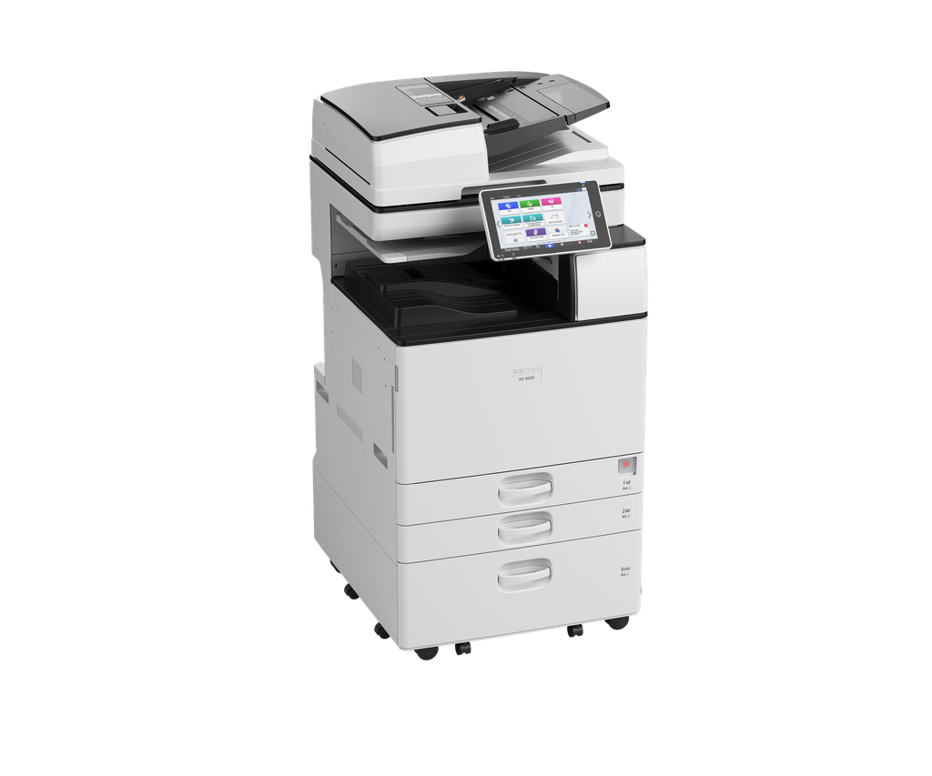 Multifunciónal B&N con SPDF Ricoh IM 4000 Toner y Gabinete