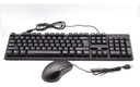 Combo Teclado + Mouse Alámbrico Neotek Negro