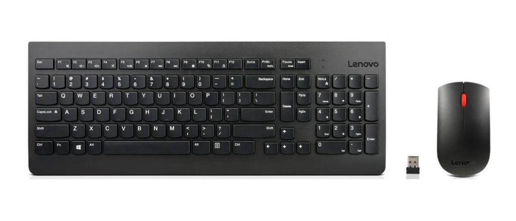 Combo Teclado + Mouse Lenovo Inalámbrico Esencial (Sin Batería)