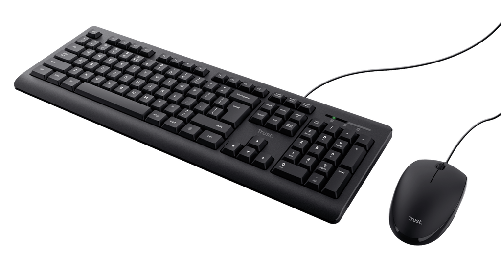 Combo Teclado + Mouse Alámbrico Trust