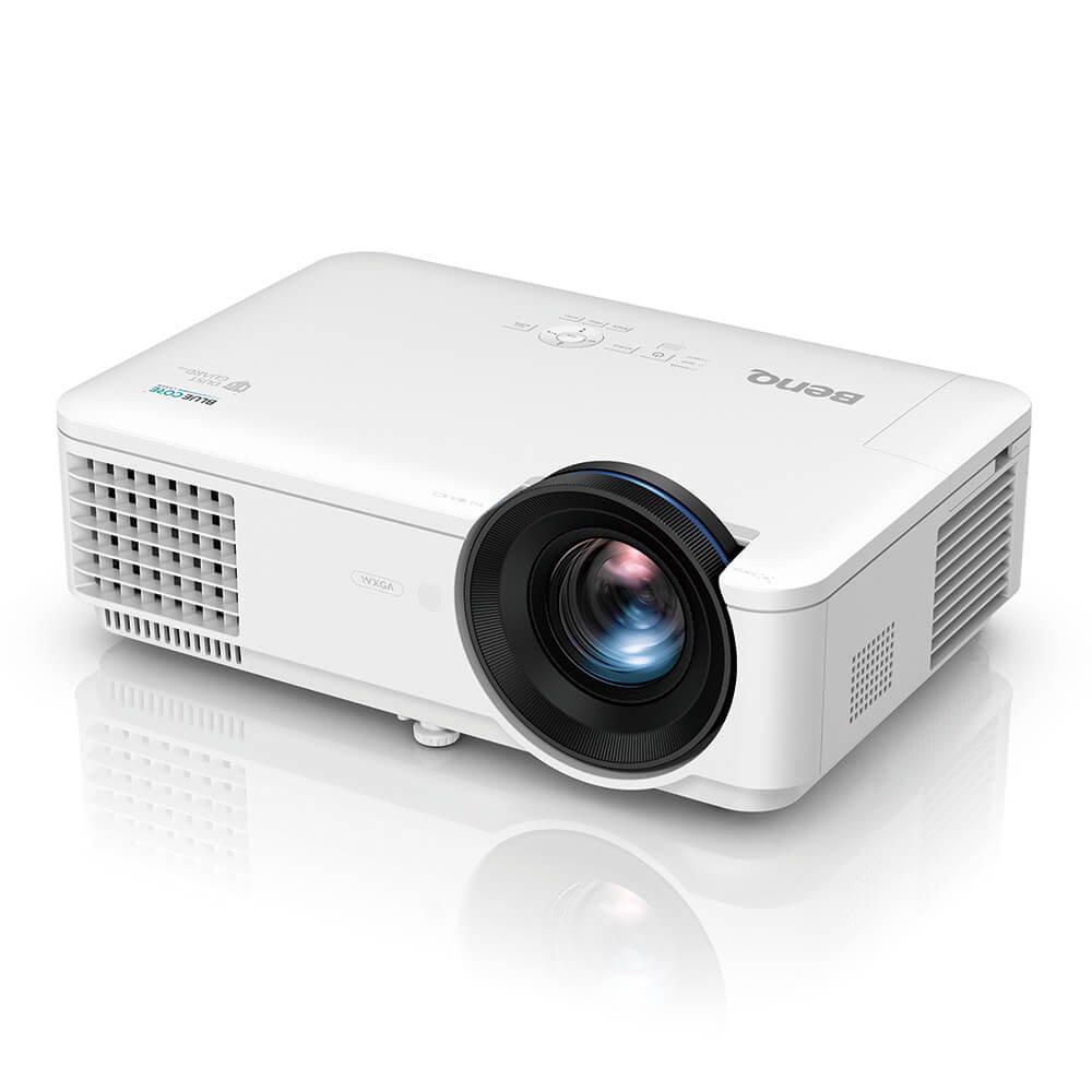 Proyector Laser BenQ BlueCore de Tiro Corto, WXGA