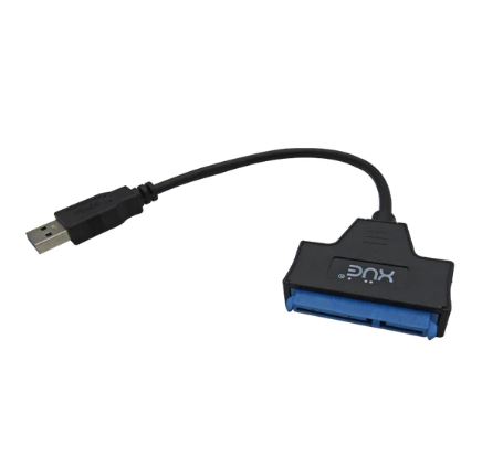 Convertidor USB 3.0 a SATA SSD 2.5" marca XUE