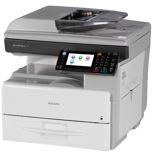 Multifunciónal B&N Ricoh MP 301SPF