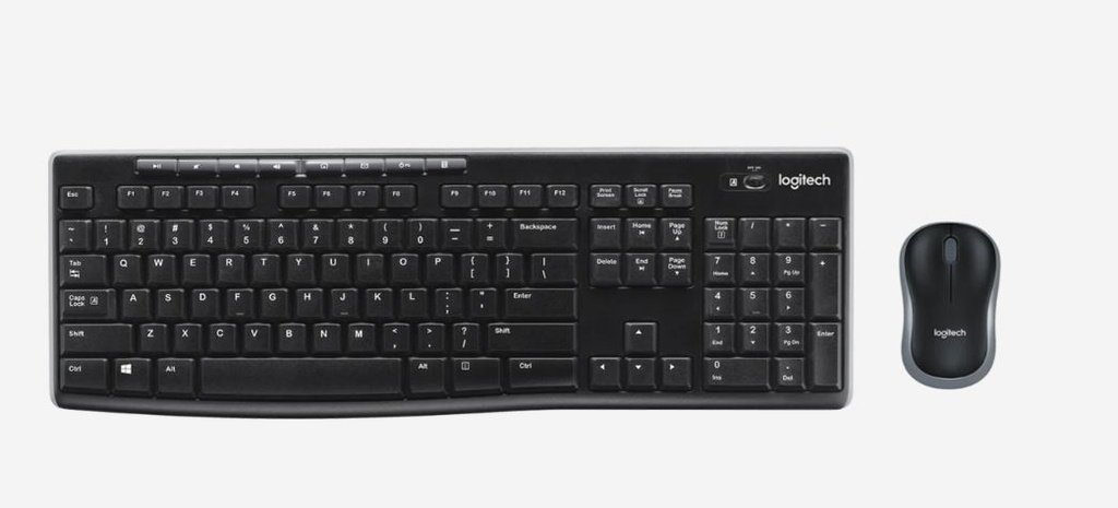 Combo Teclado- Mouse Inalambrico Logitech MK270