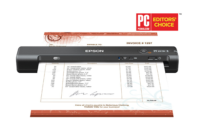 Escáner Portátil Inalámbrico WorkForce ES-60W Epson B11B253201