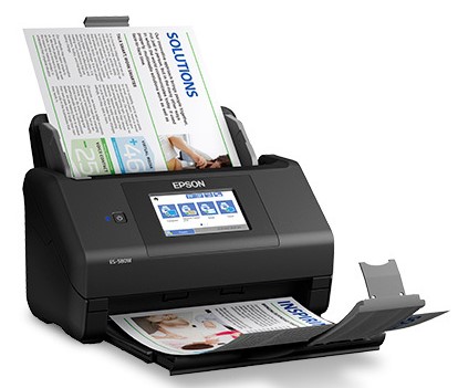 Escáner de Documentos Dúplex Inalámbrico con Wifi WorkForce ES-580W