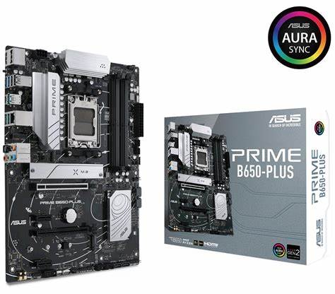 Tarjeta Madre AMD B650 PLUS (LGA 1200) USB 3.2, ATX DDR5, PCIE 5.0 M.2