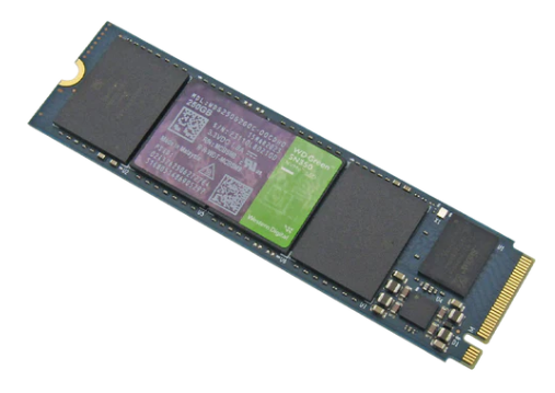 Disco de Estado Sólido SSD PCI-E 3.0 M.2 2280 256GB NVME WD GREEN SN350 WDS250G2G0C