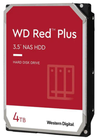 Disco Duro NAS SATA 3.5 4TB 5400RPM 64MB WD RED WD40EFPX