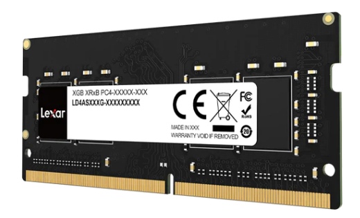 Memoria RAM para Laptop DDR4 PC4-25600 8GB 3200MHZ CL19 1.2V LAPTOP LEXAR